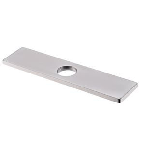 Placa base de la cubierta del agujero del grifo del fregadero del baño de Kithcen del acero inoxidable 304 de 10 pulgadas