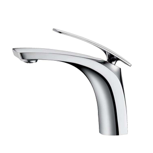 Grifo monomando para fregadero montado en cubierta de cromo moderno Kaiping Gockel, grifo para lavabo